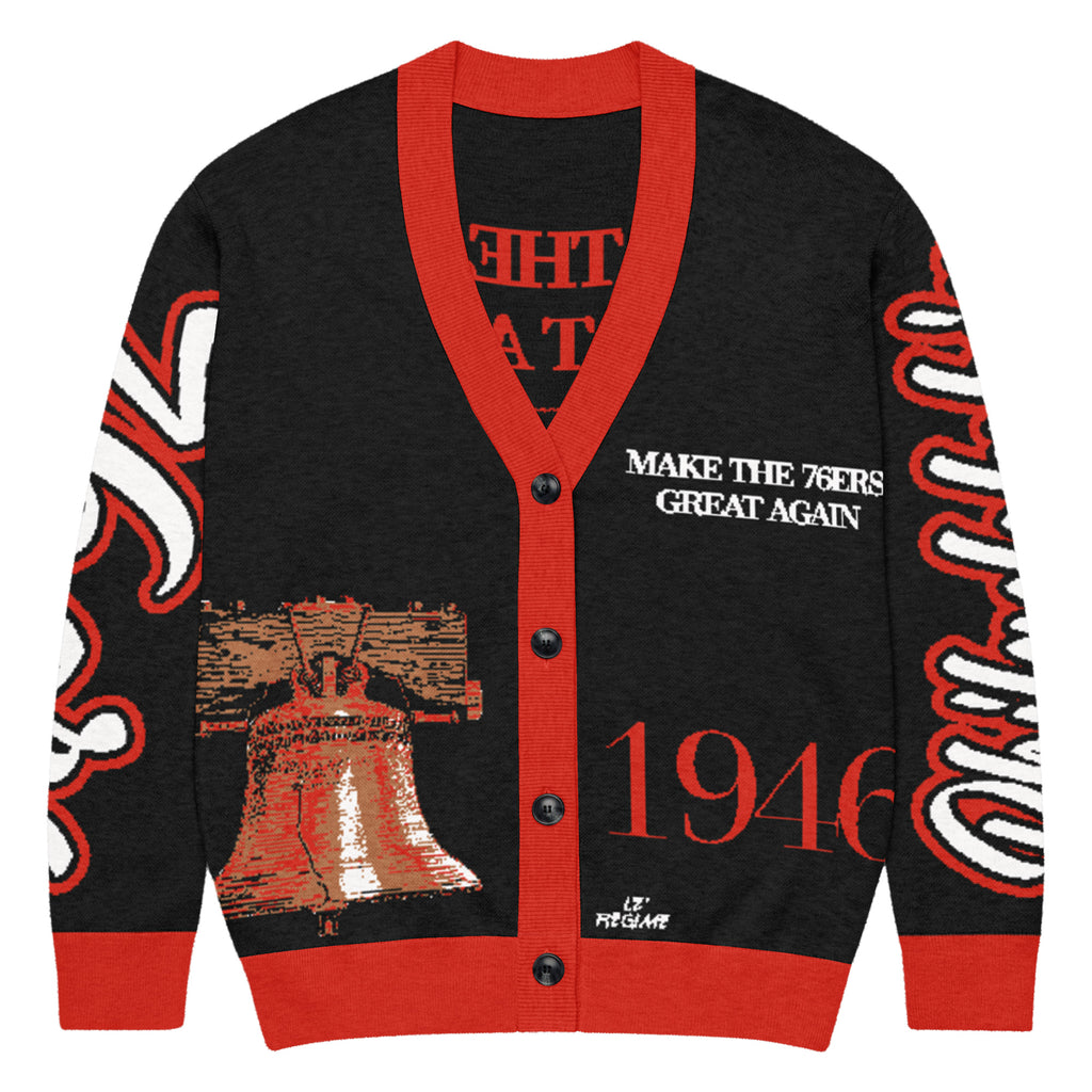 Philadelphia 76ers Unisex Knitted Cardigan