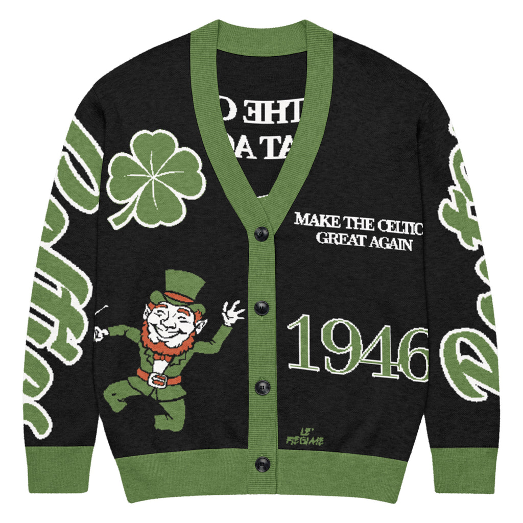 Boston Celtics Unisex Knitted Cardigan