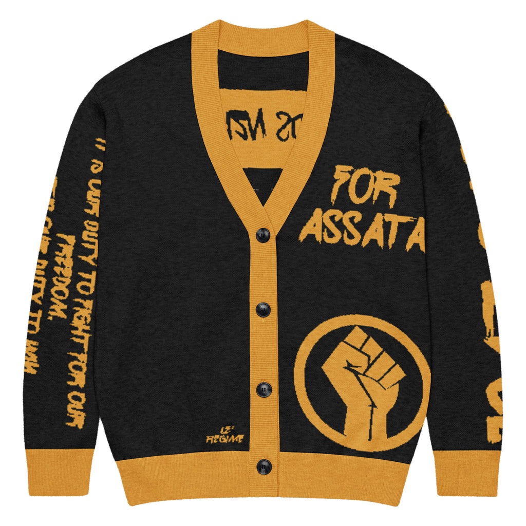 Assata Shakur x Legends Never Die Knitted Cardigan