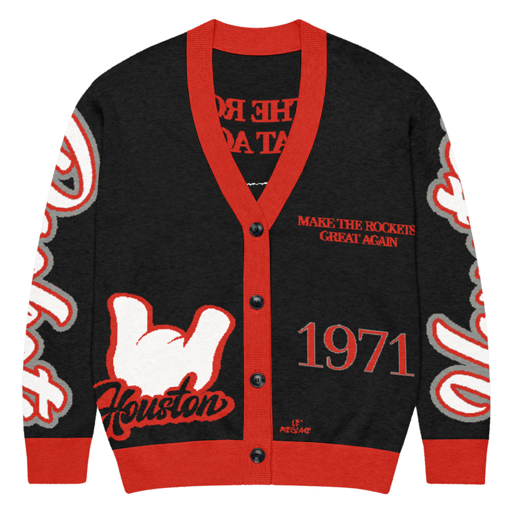 Houston Rockets Unisex Knitted Cardigan