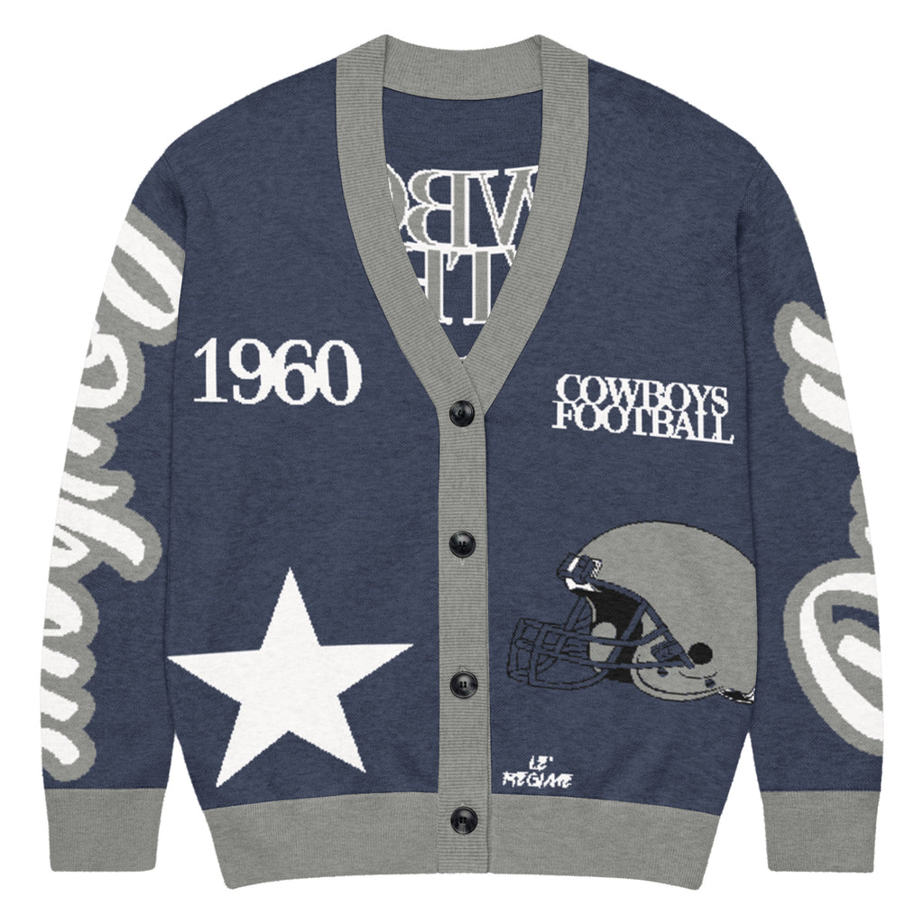 Dallas Cowboys Unisex Knitted Cardigan