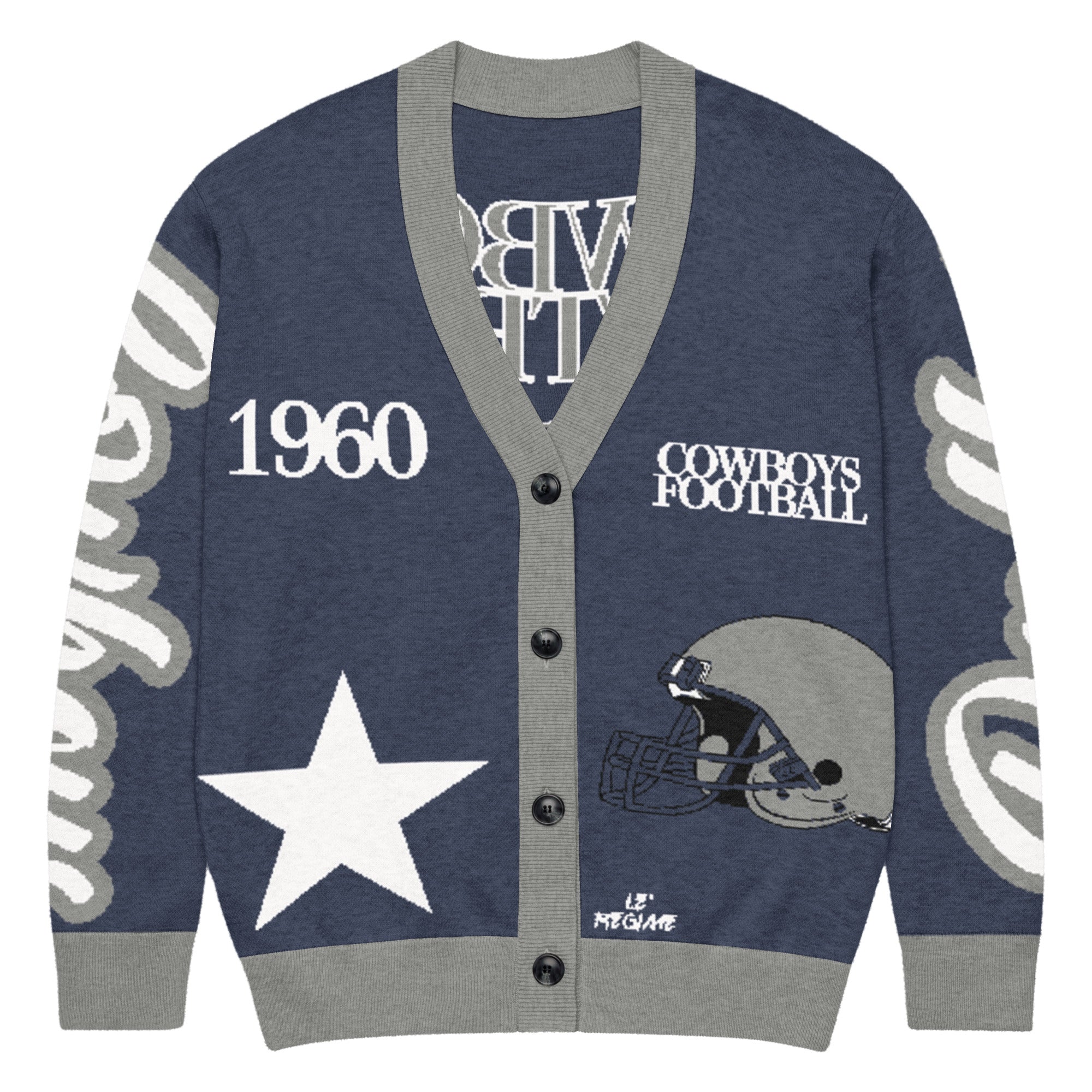 Dallas Cowboys Unisex Knitted Cardigan
