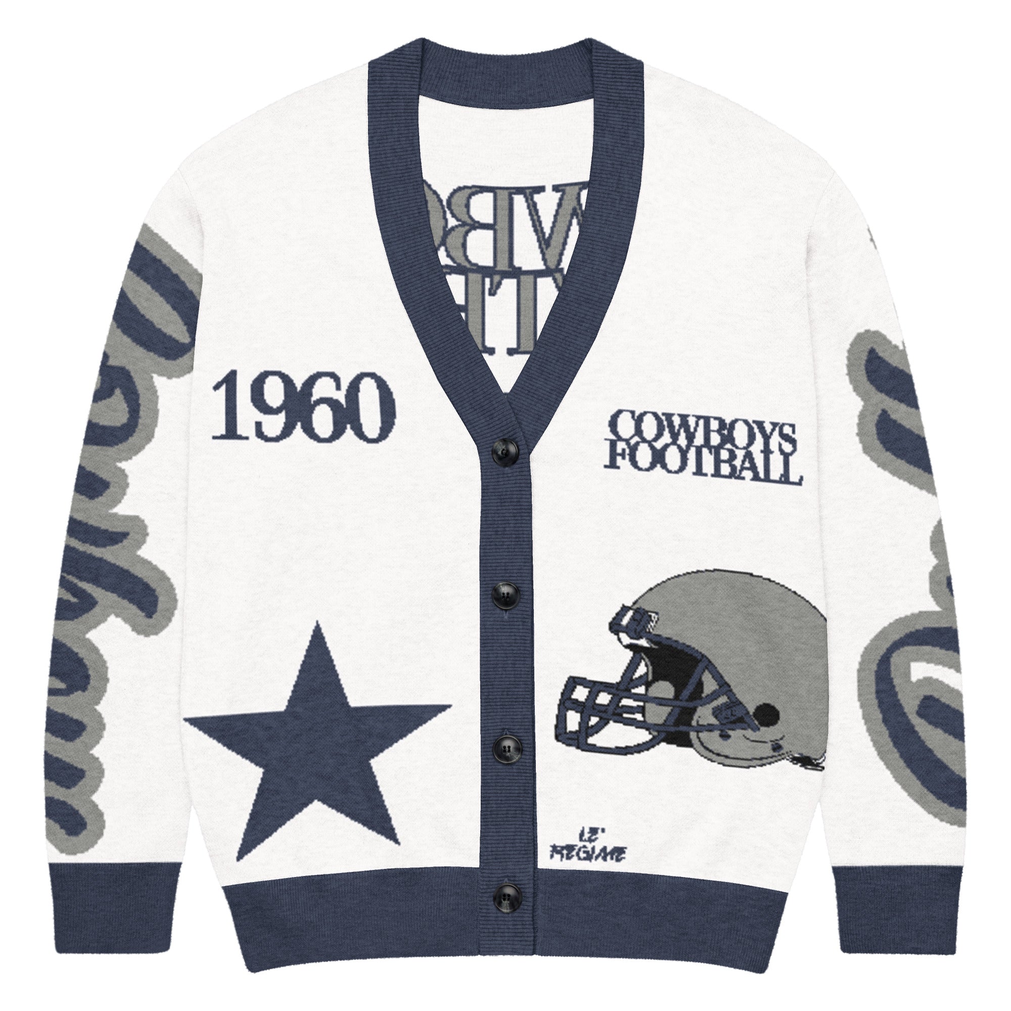 Dallas Cowboys Unisex Knitted Cardigan