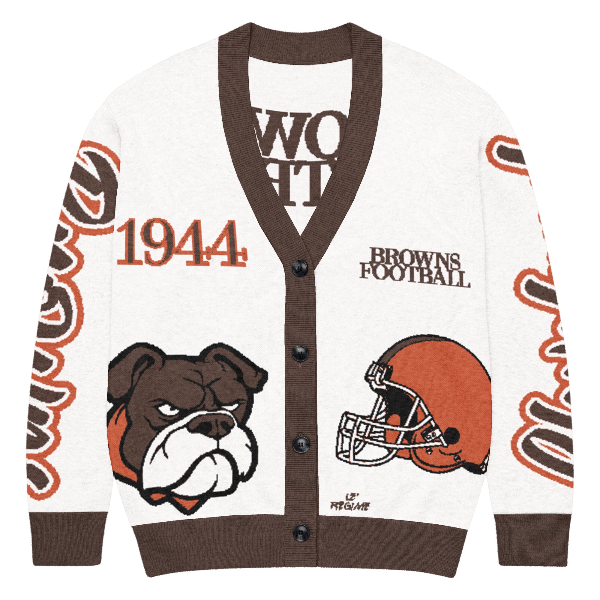 Cleveland Browns Unisex Knitted Cardigan