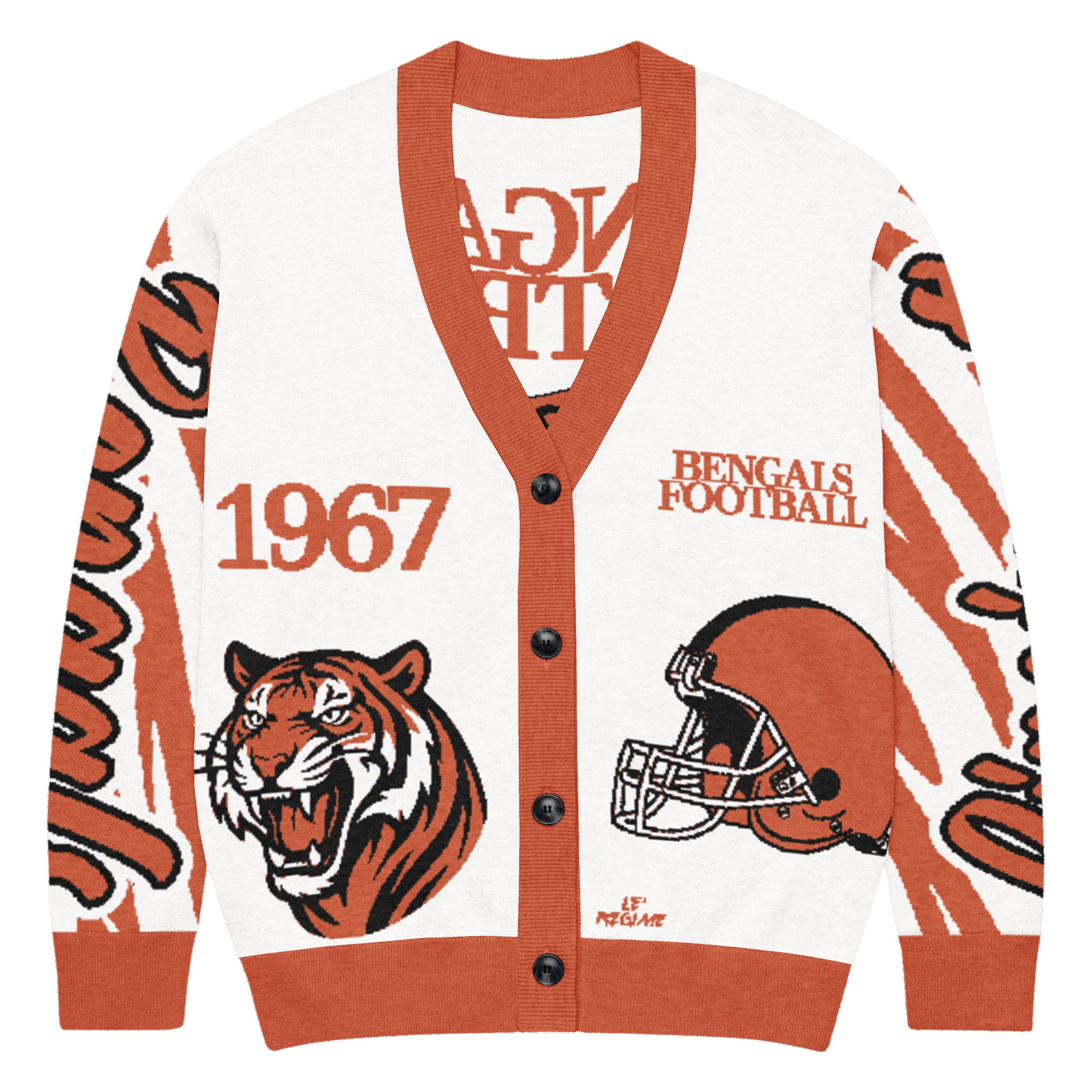 Cincinnati Bengals Unisex Knitted Cardigan