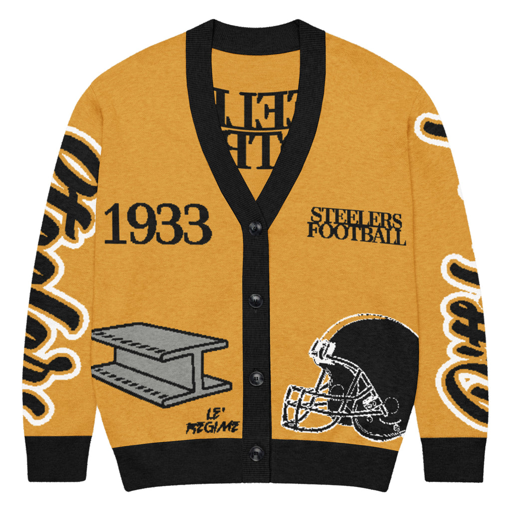 Pittsburgh Steelers Unisex Knitted Cardigan