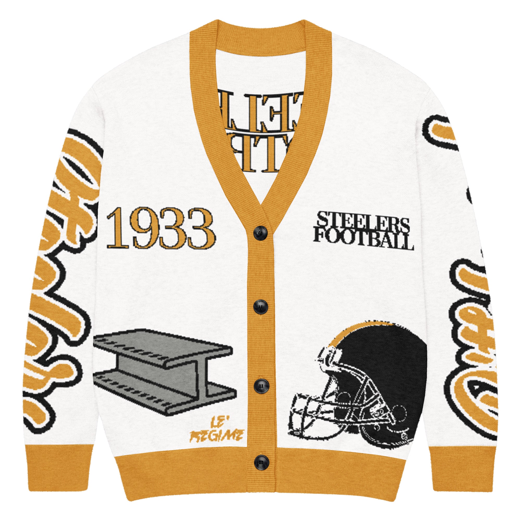 Pittsburgh Steelers Unisex Knitted Cardigan