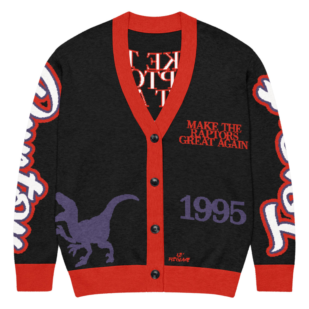 Toronto Raptors Unisex Knitted Cardigan