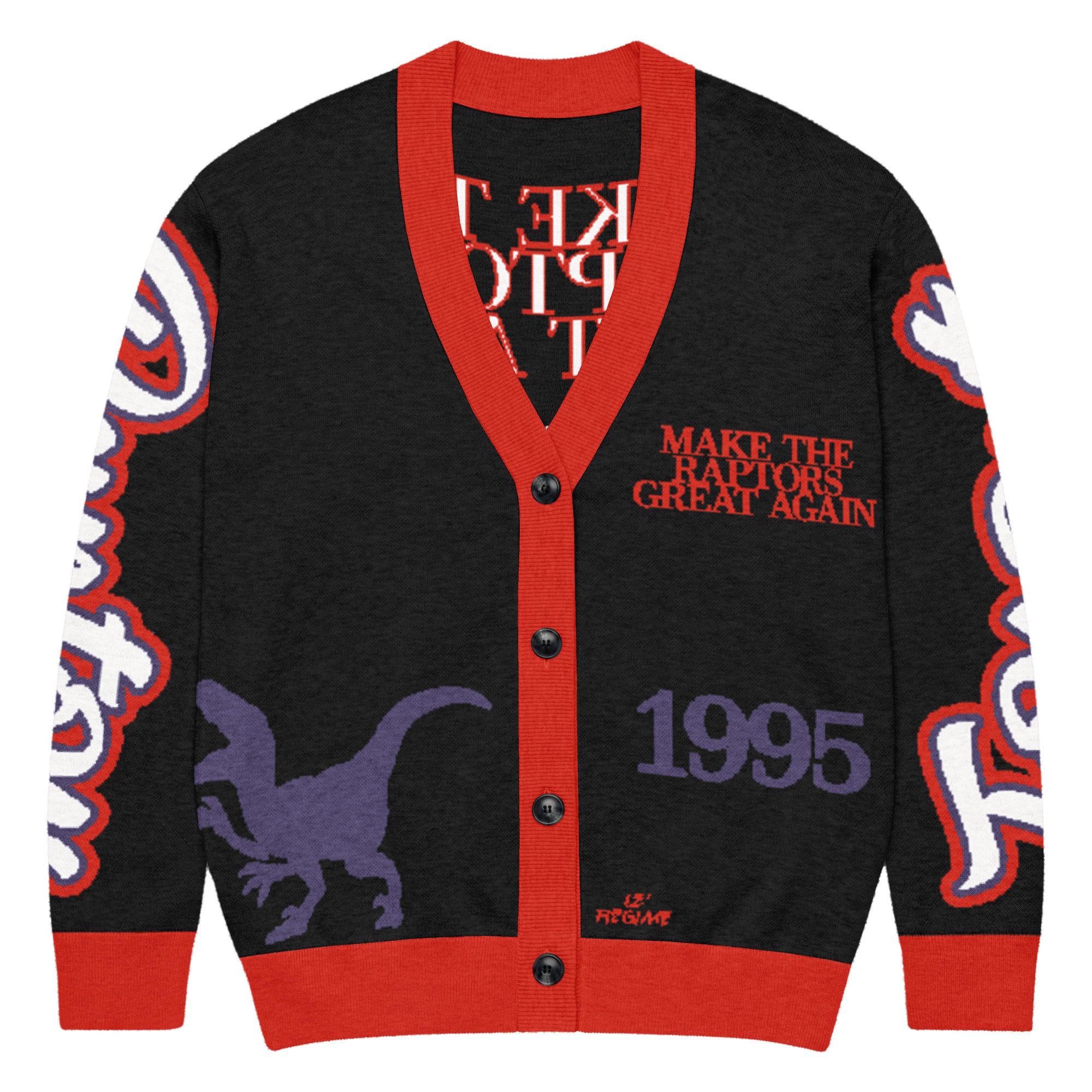 Toronto Raptors Unisex Knitted Cardigan