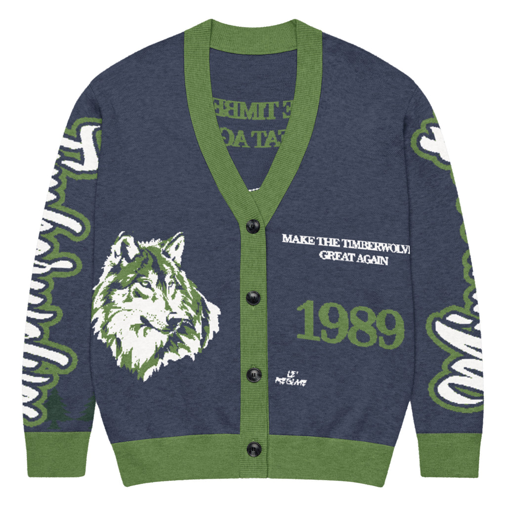 Minnesota Timberwolves Unisex Knitted Cardigan