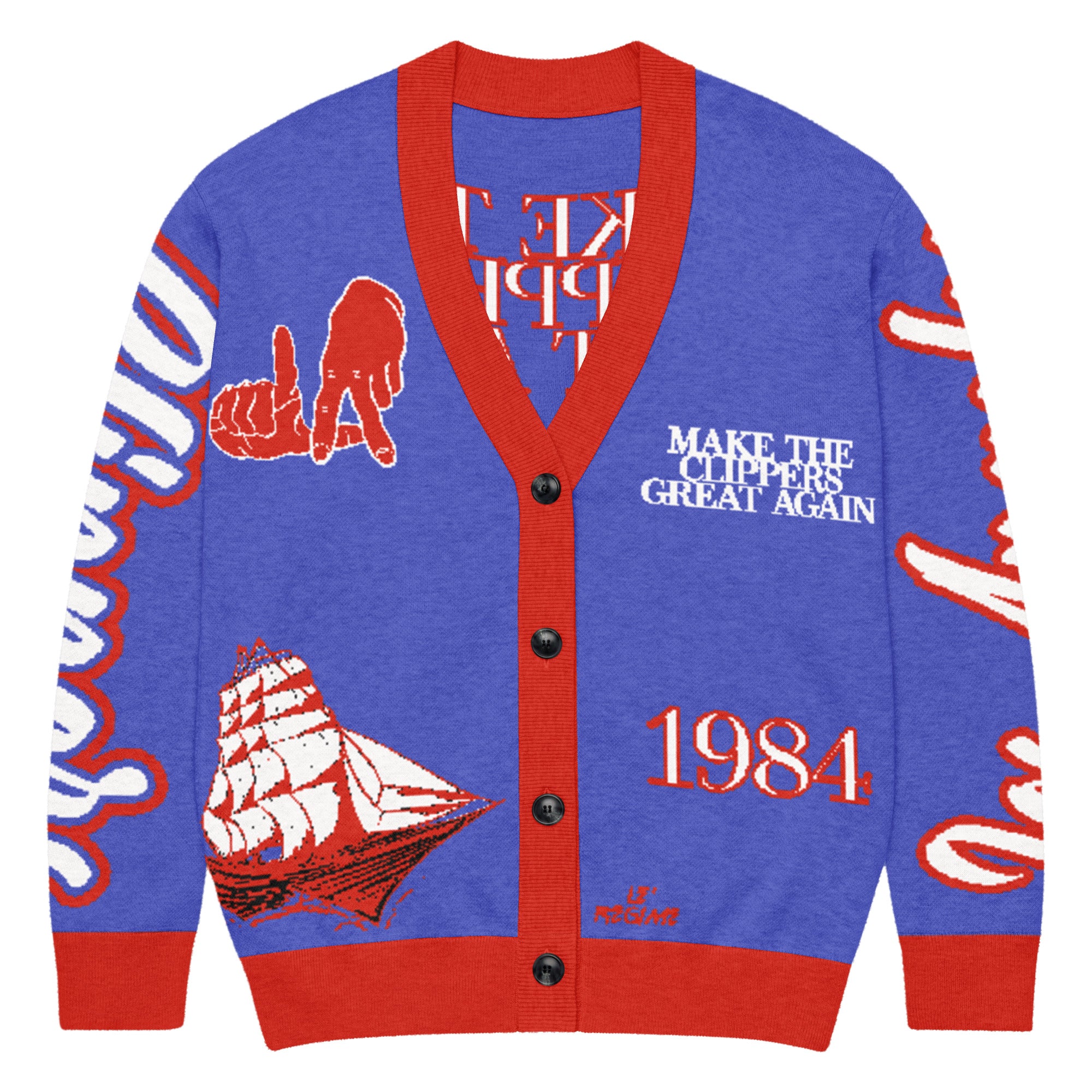 Los Angeles Clippers Unisex Knitted Cardigan