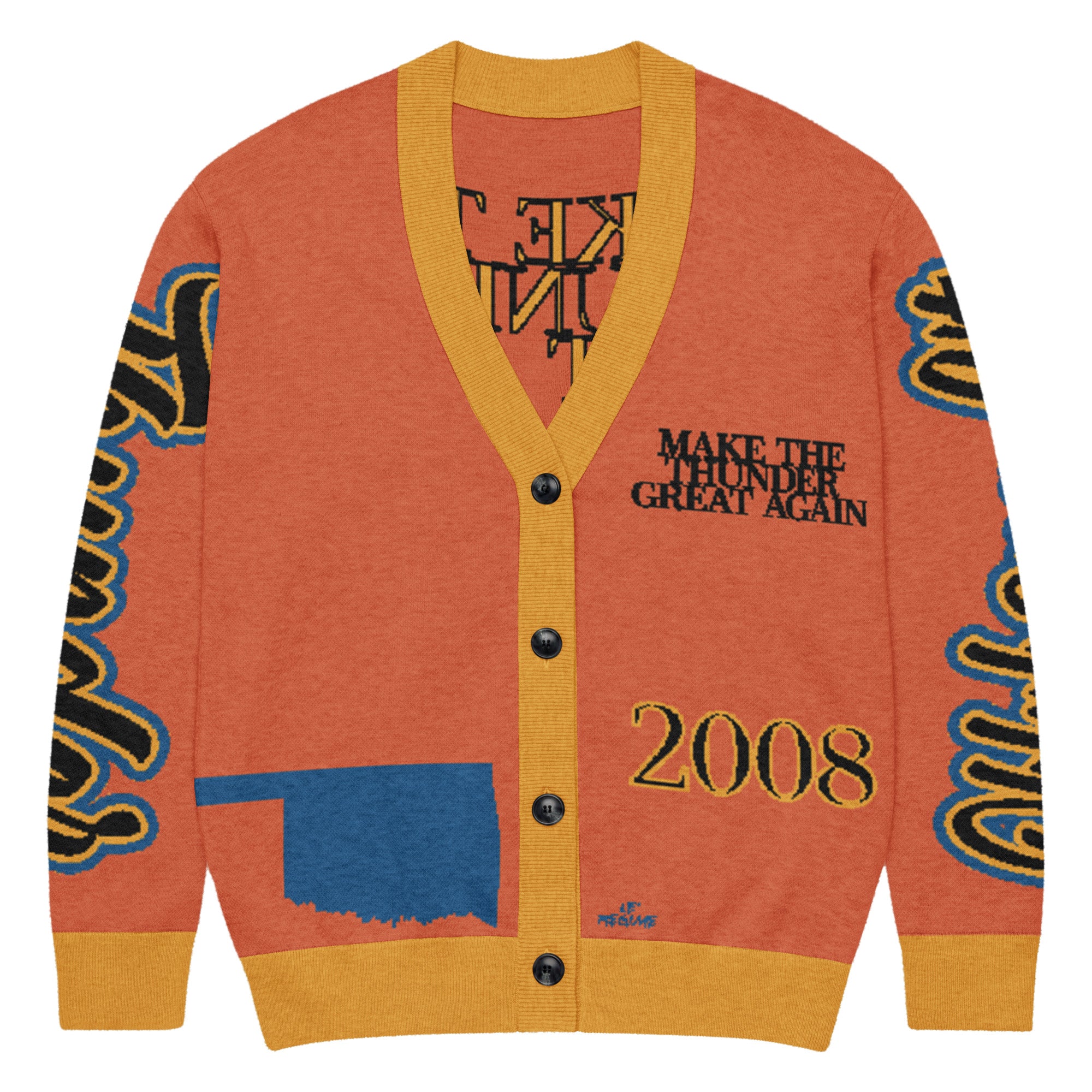 Oklahoma City Thunder Knitted Cardigan