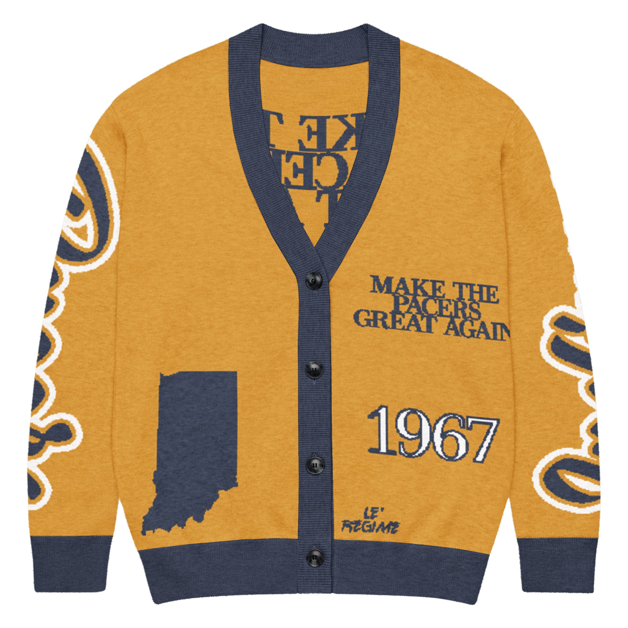 Indiana Pacers Unisex Knitted Cardigan