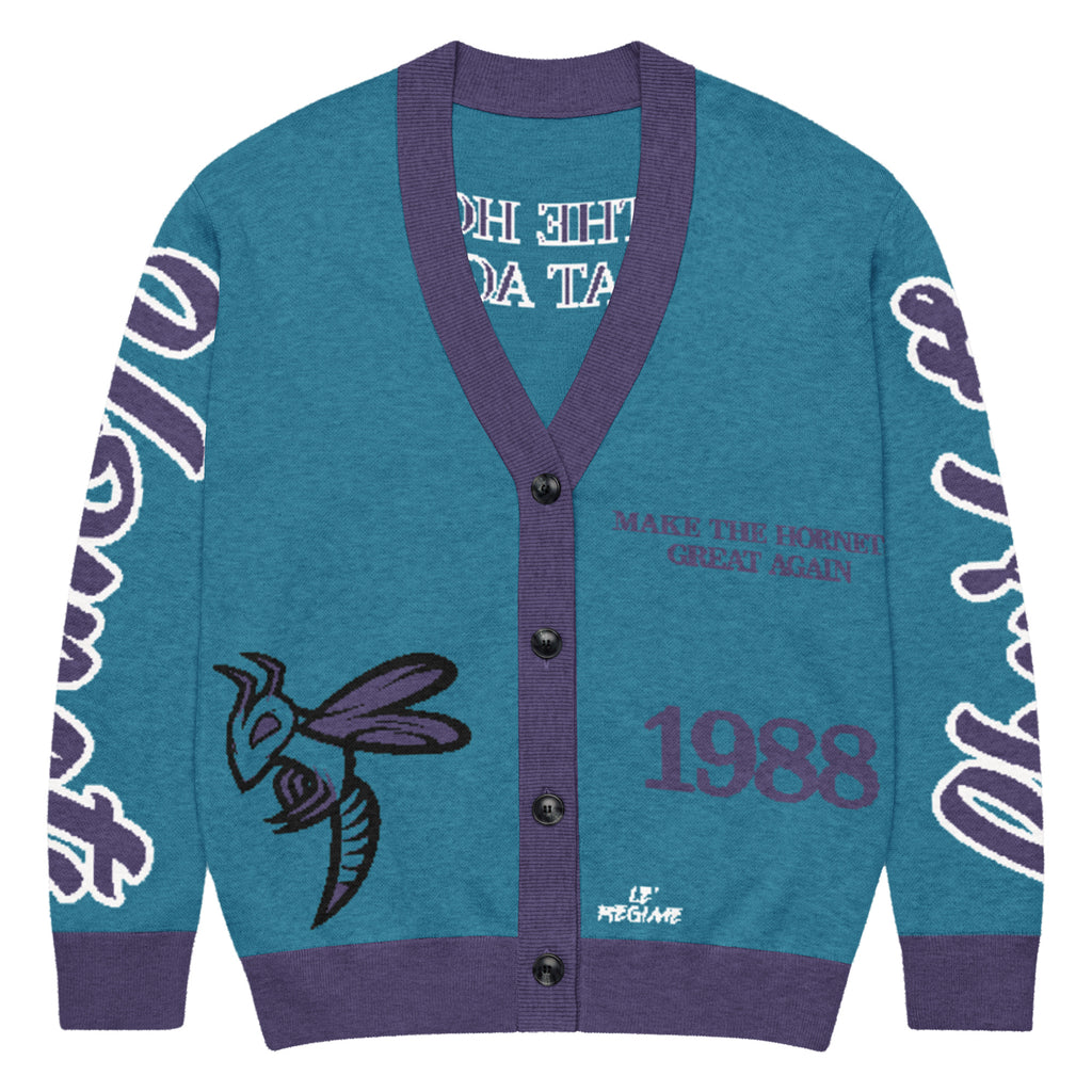 Charlotte Hornets Unisex Knitted Cardigan