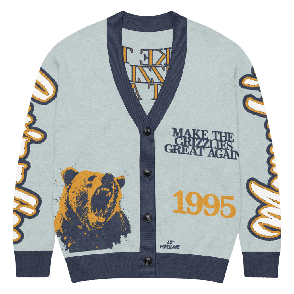 Memphis Grizzlies Unisex Knitted Cardigan