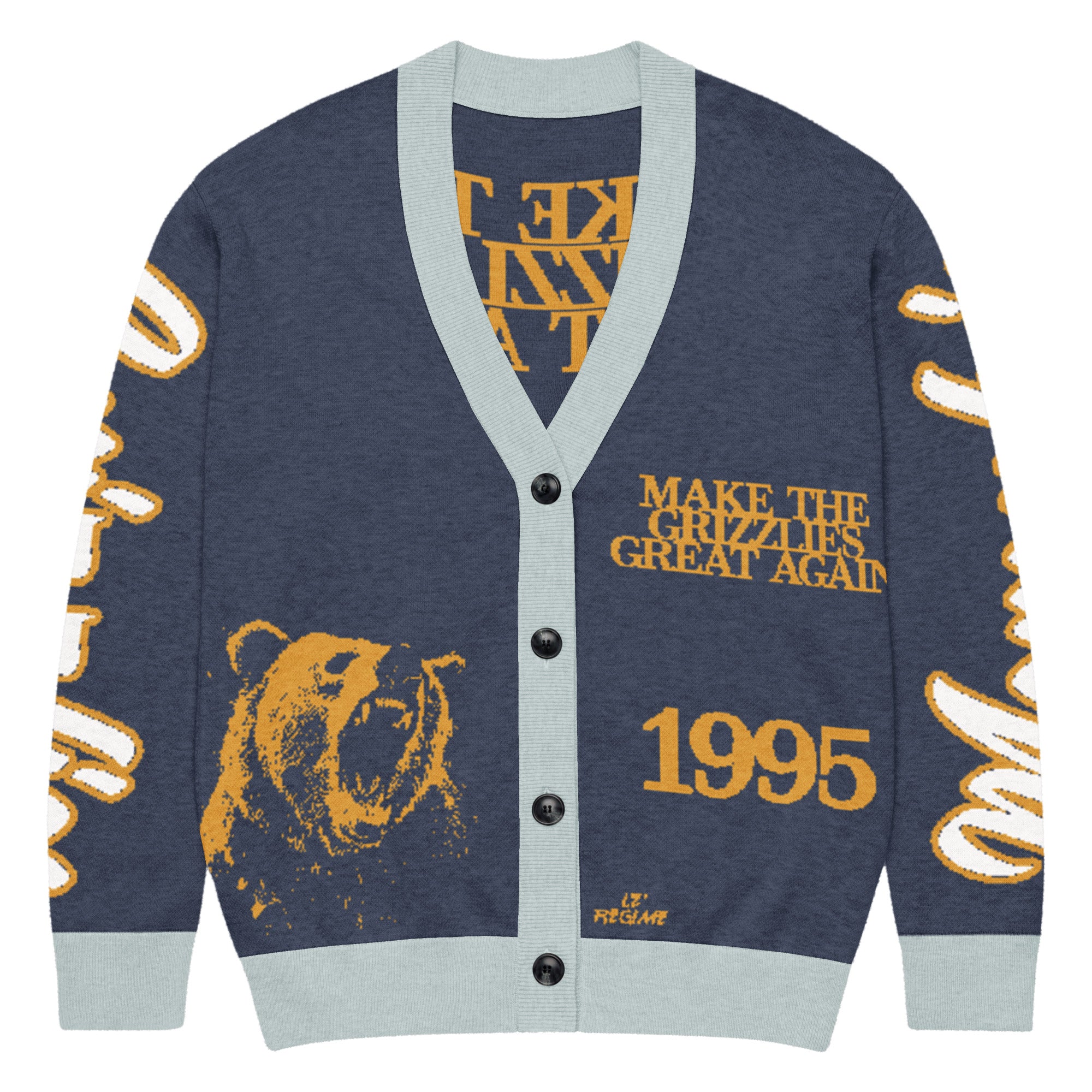 Memphis Grizzlies Unisex Knitted Cardigan