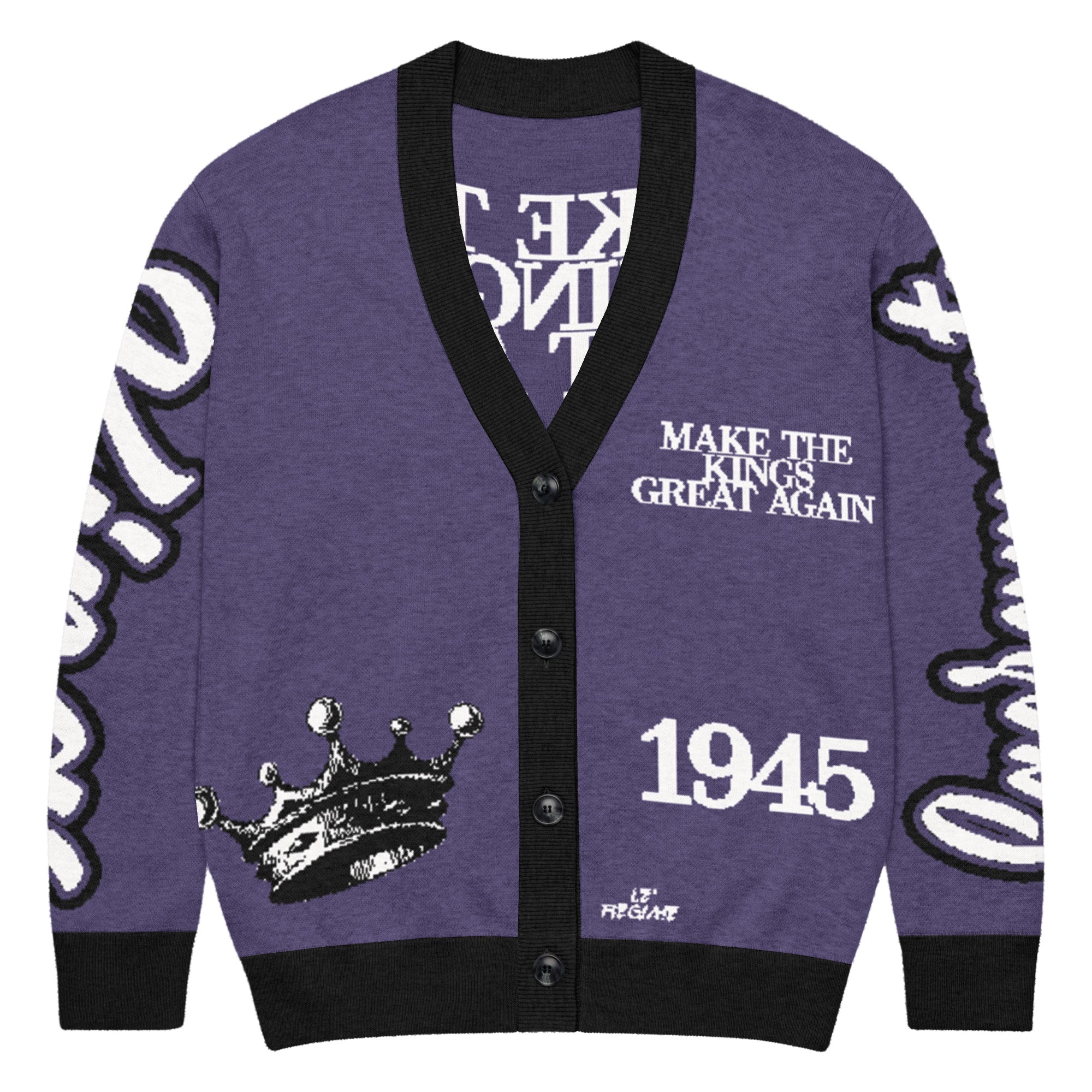 Sacramento Kings Unisex Knitted Cardigan