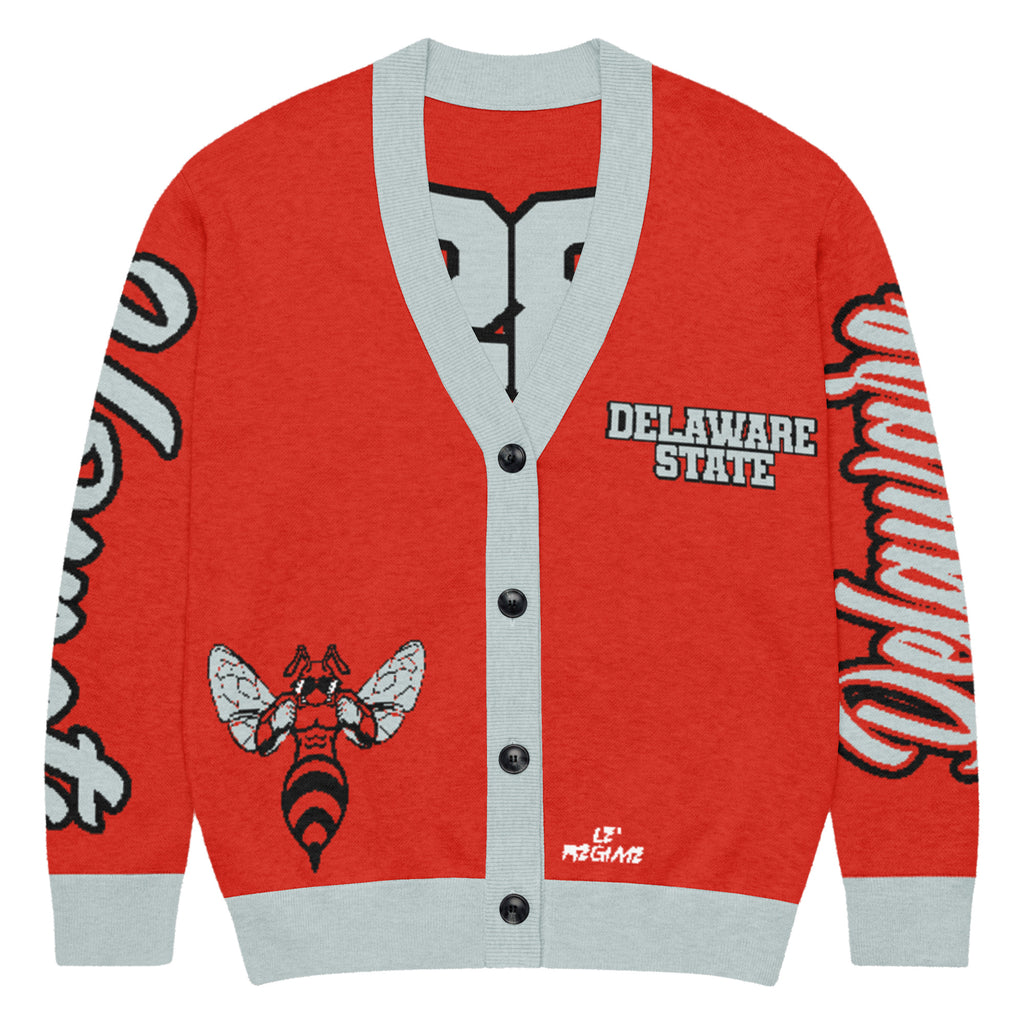 Delaware State University Knitted Cardigan