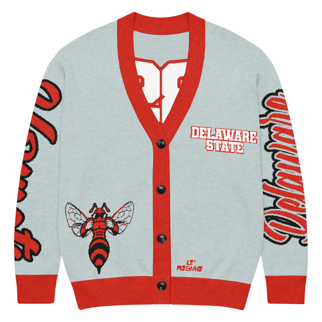 Delaware State University Knitted Cardigan