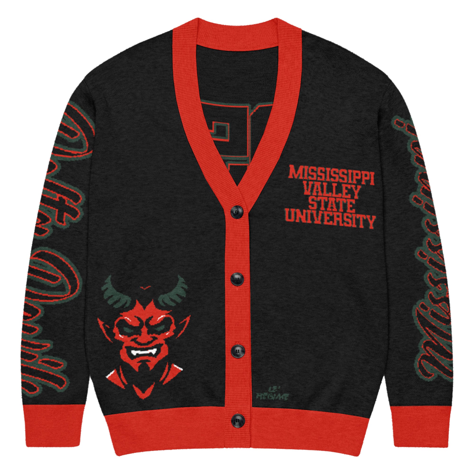 Mississippi Valley State Knitted Cardigan