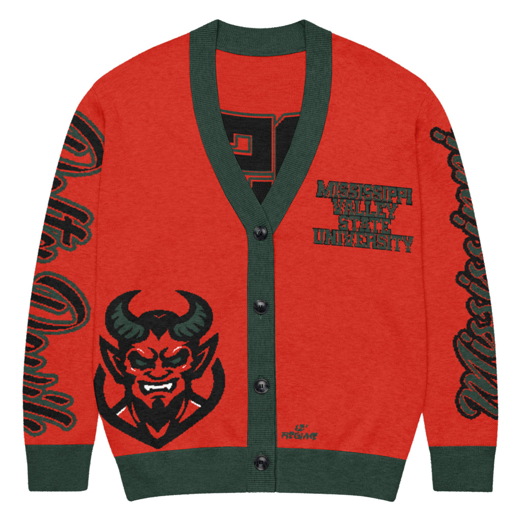 Mississippi Valley State Knitted Cardigan