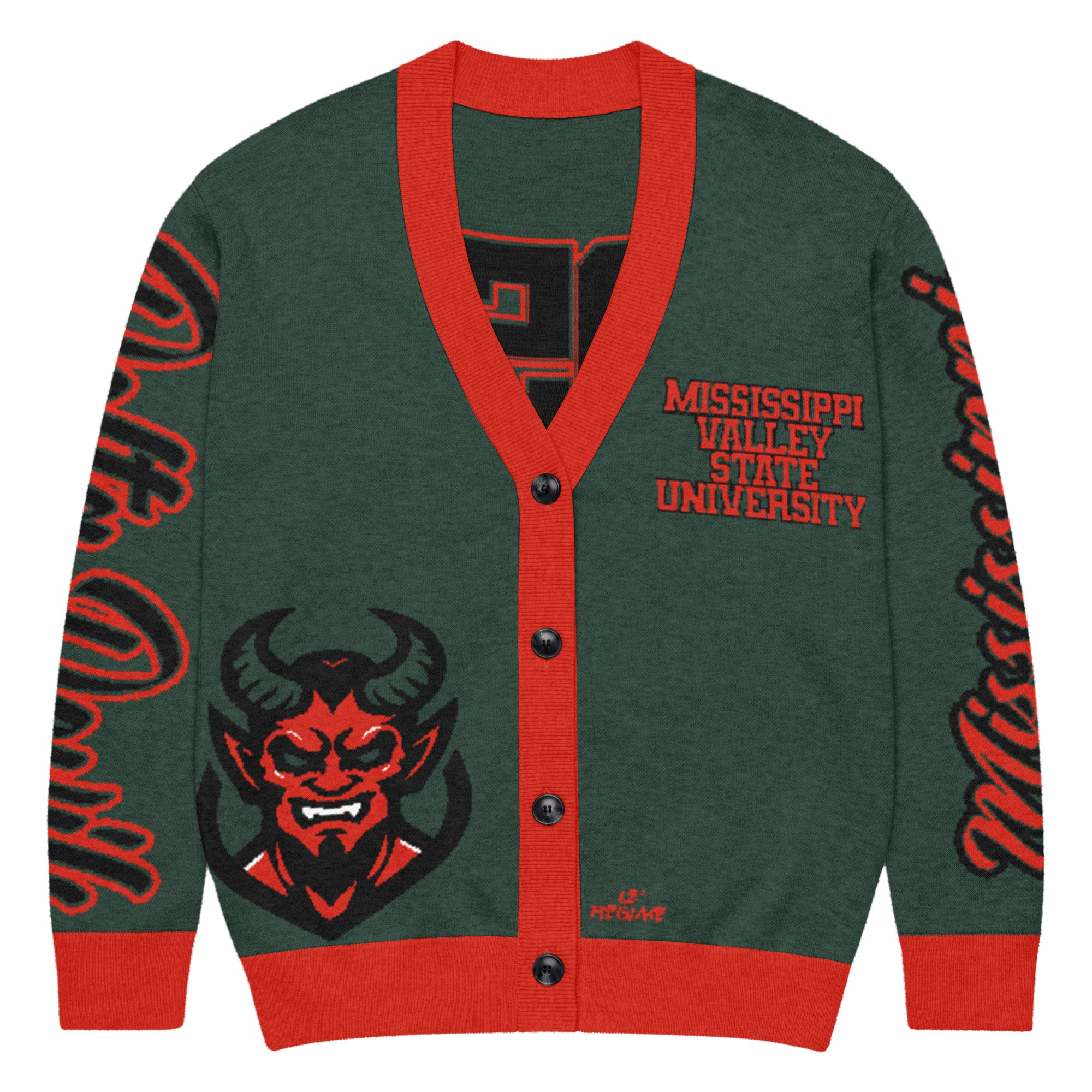 Mississippi Valley State Knitted Cardigan