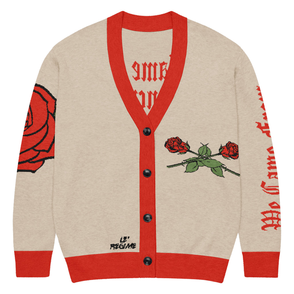 We Came From Concrete Knitted Cardigan