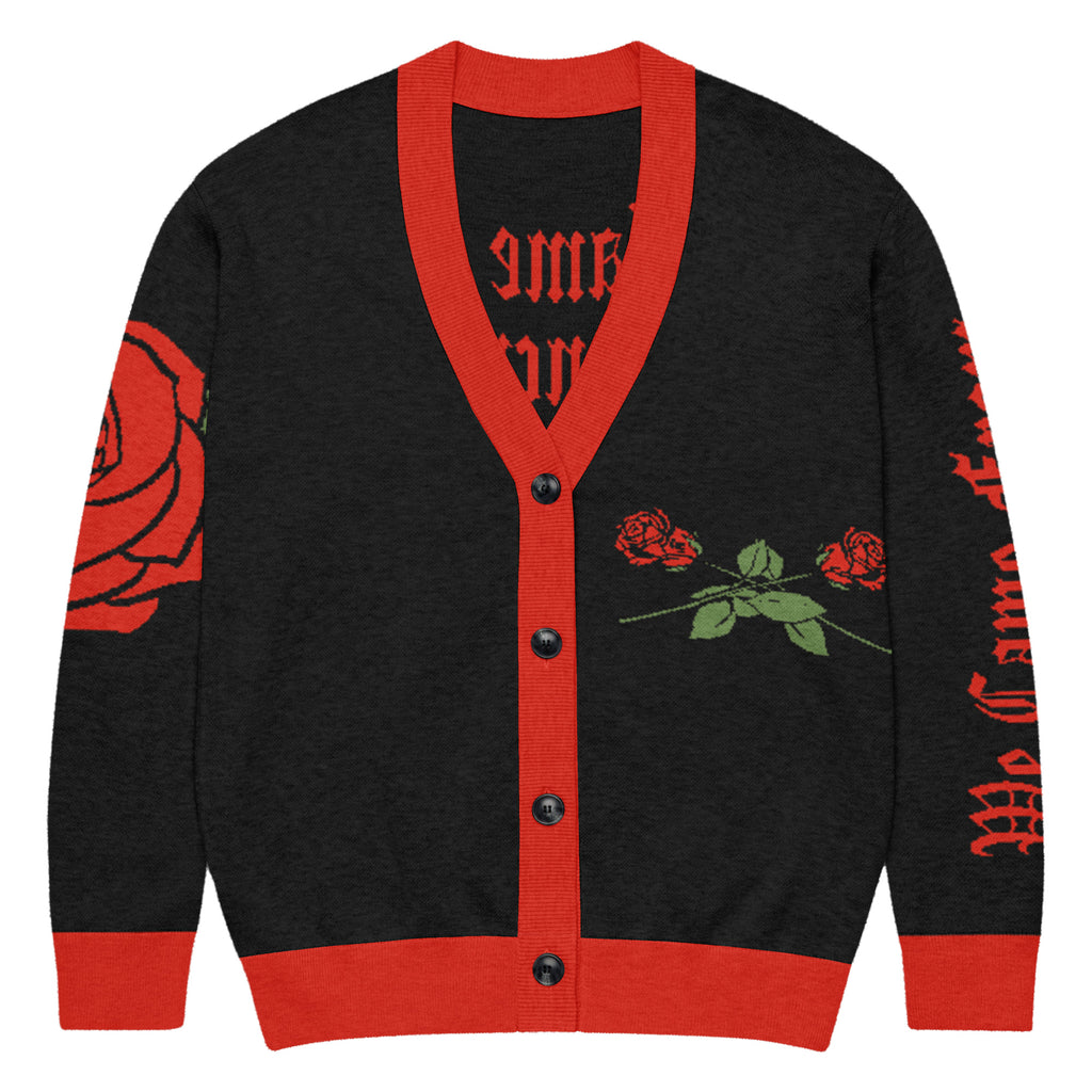 We Came From Concrete Knitted Cardigan