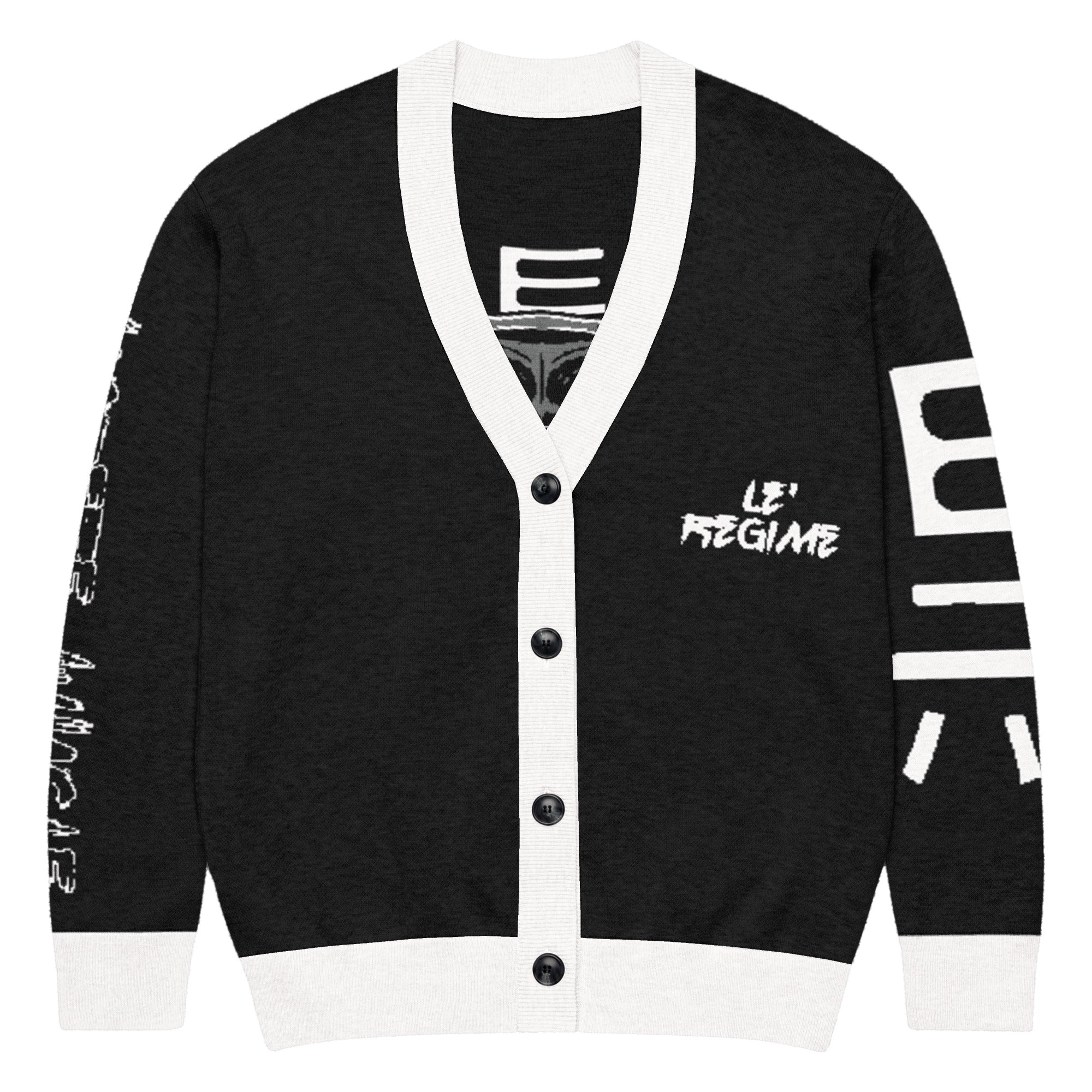 Angry Panther x Concrete Jungle Knitted Cardigan