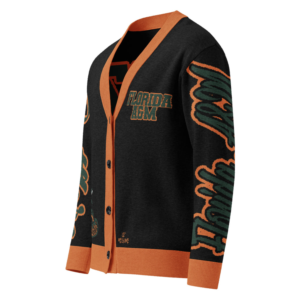Florida A&M Varsity Unisex Knitted Cardigan