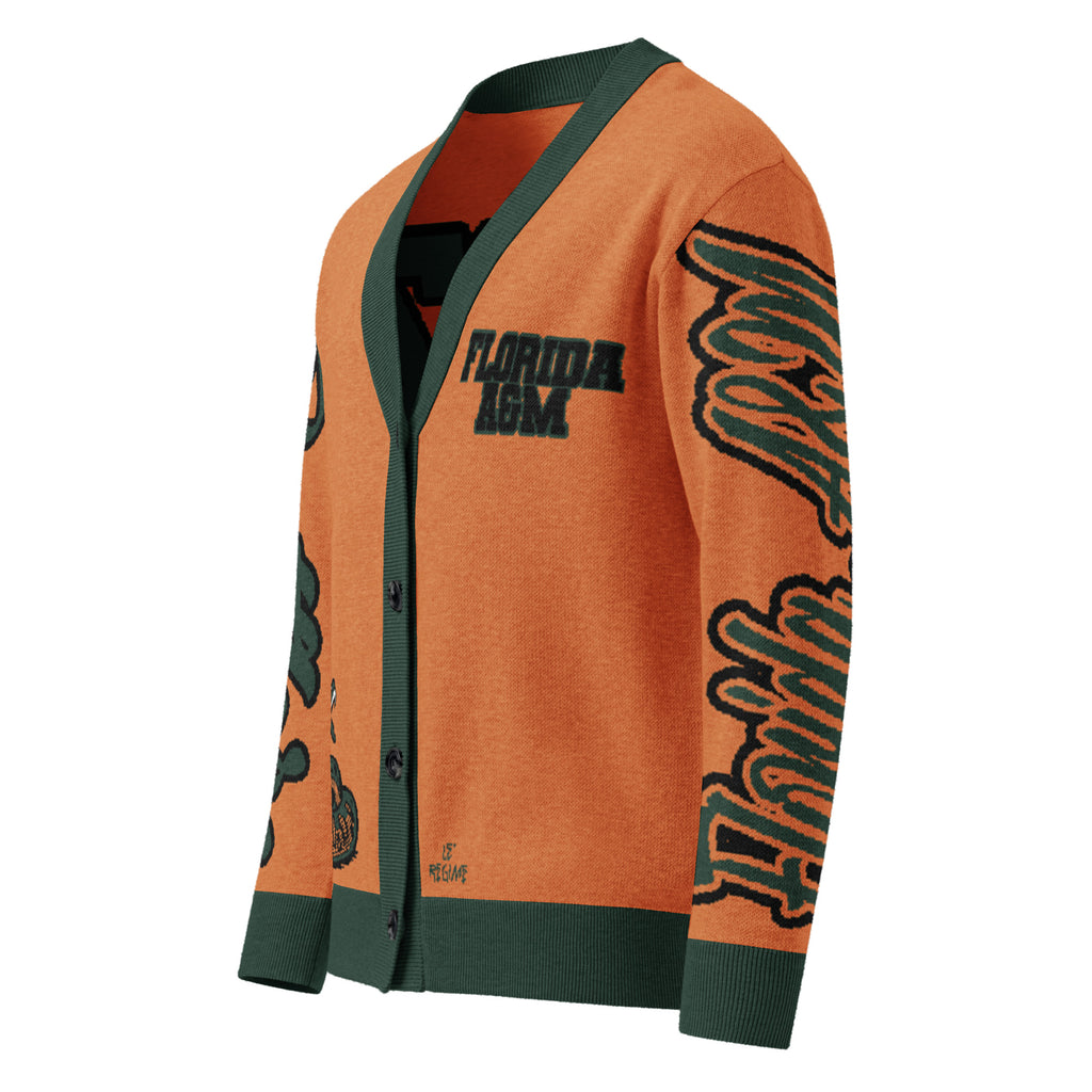 Florida A&M Varsity Unisex Knitted Cardigan