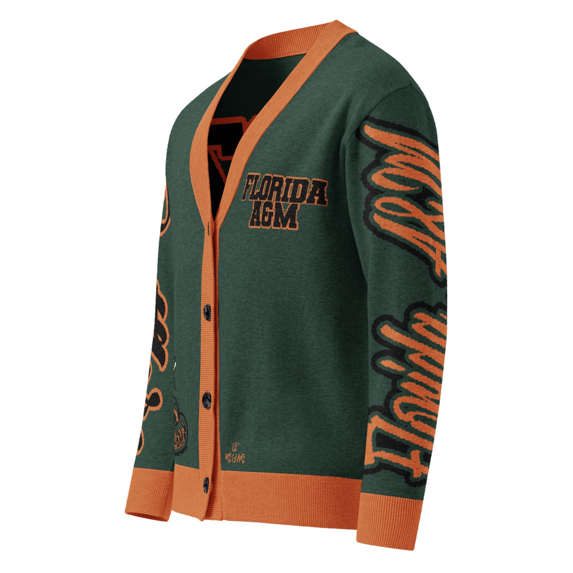 Florida A&M Varsity Unisex Knitted Cardigan