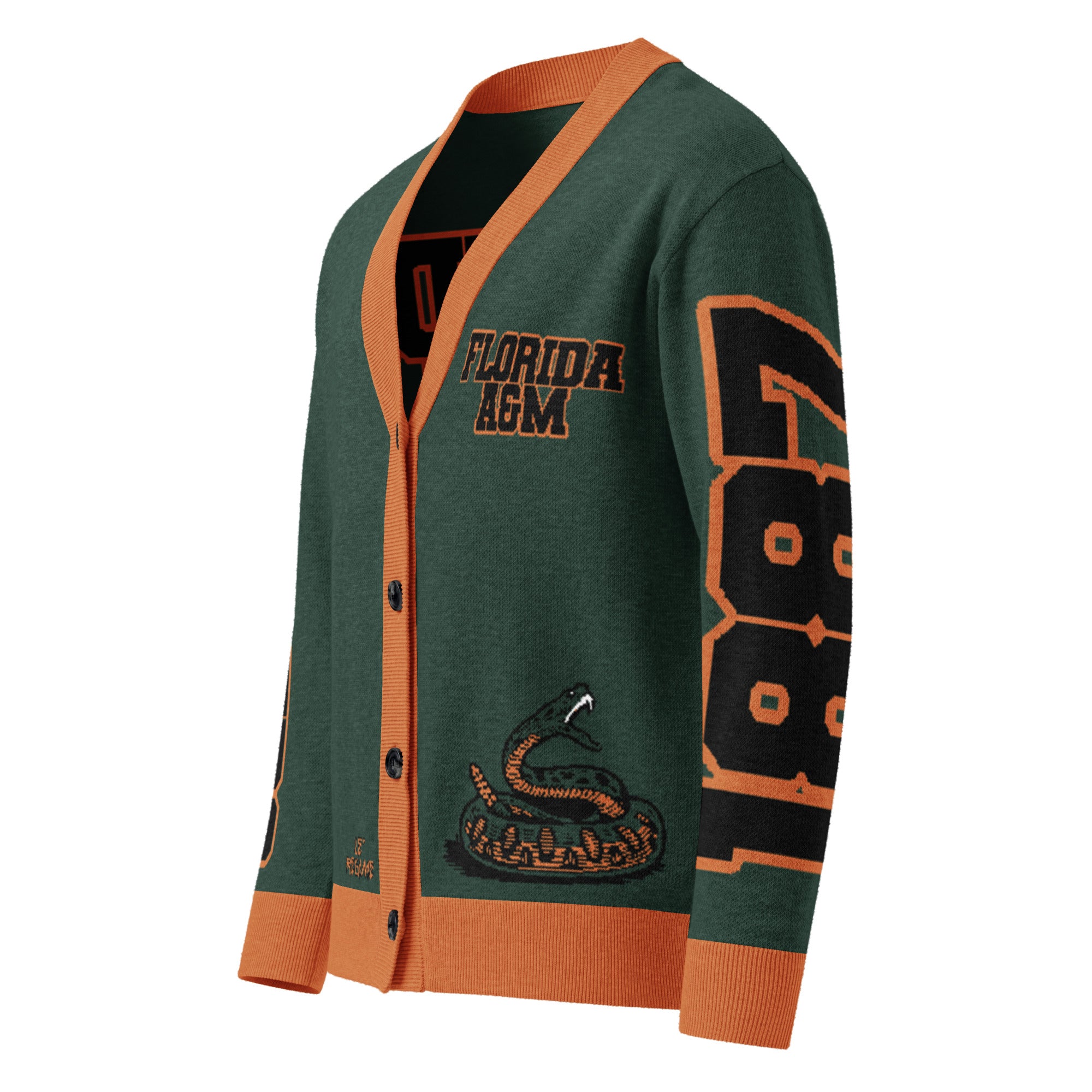 Florida A&M Varsity Unisex Knitted Cardigan