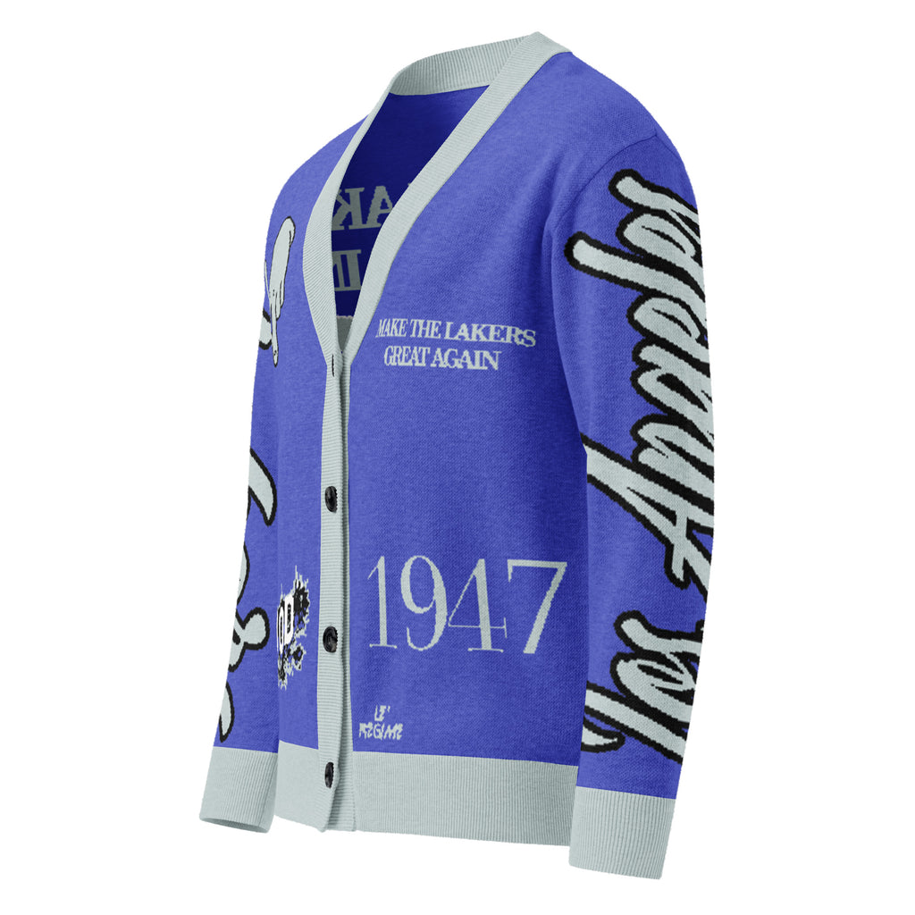 Los Angeles Lakers Unisex Knitted Cardigan
