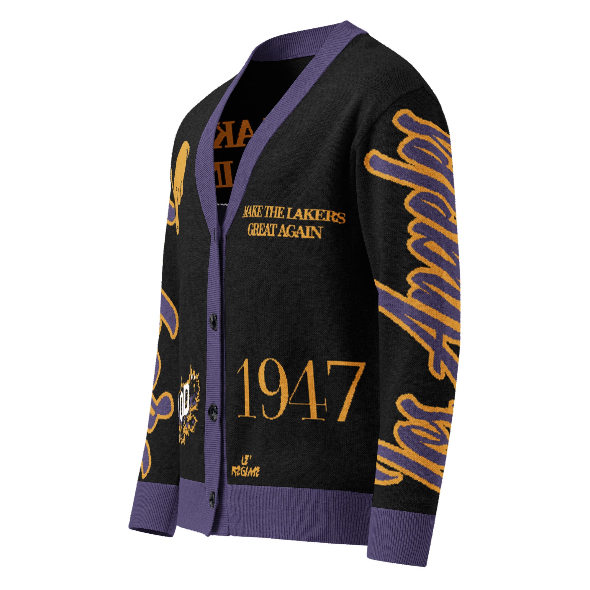 Los Angeles Lakers Unisex Knitted Cardigan