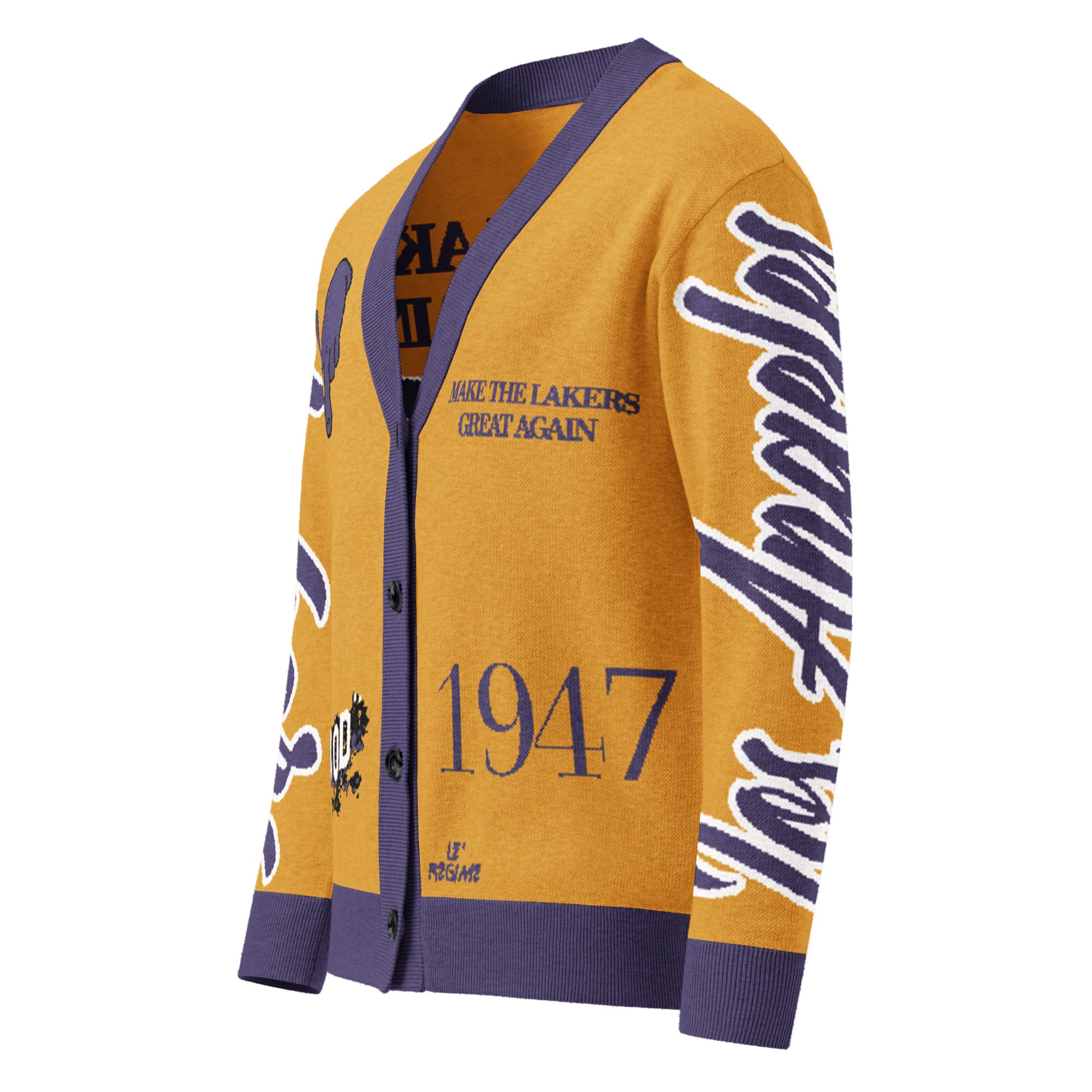 Los Angeles Lakers Unisex Knitted Cardigan