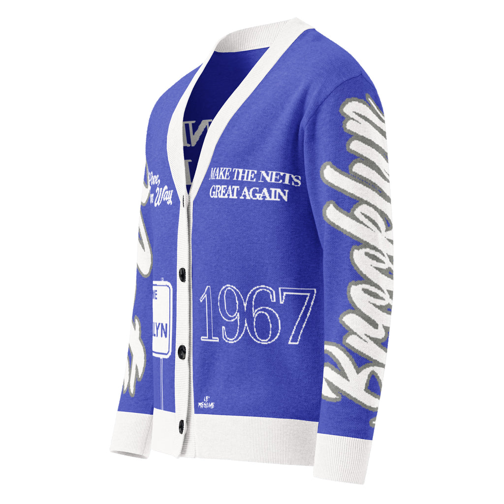 Brooklyn Nets Unisex Knitted Cardigan