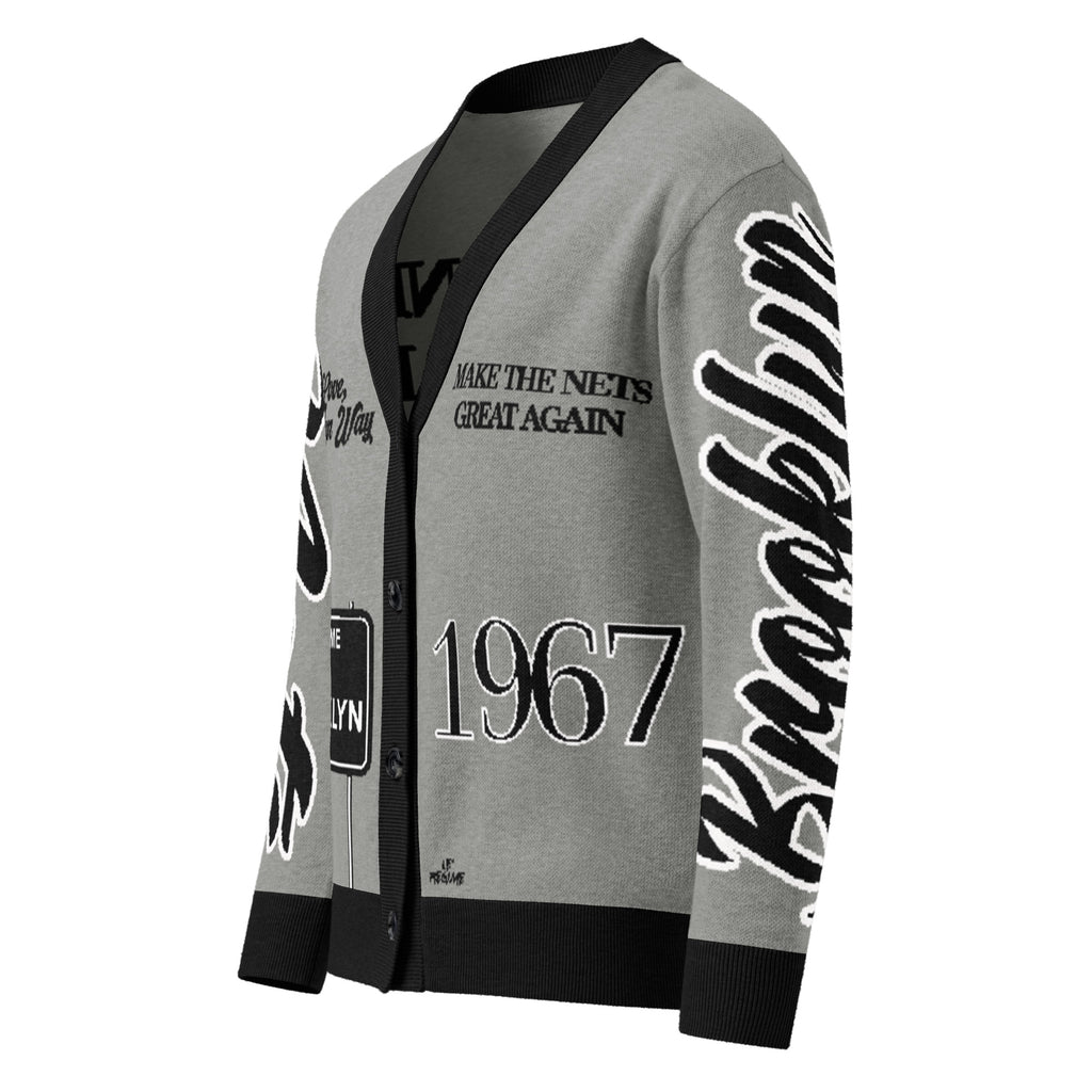 Brooklyn Nets Unisex Knitted Cardigan