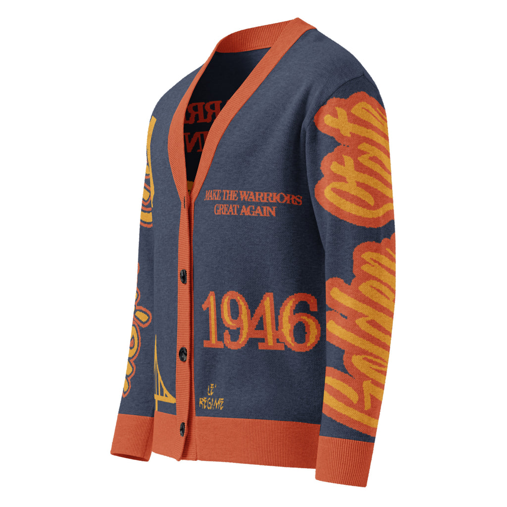 Golden State Warriors Knitted Cardigan