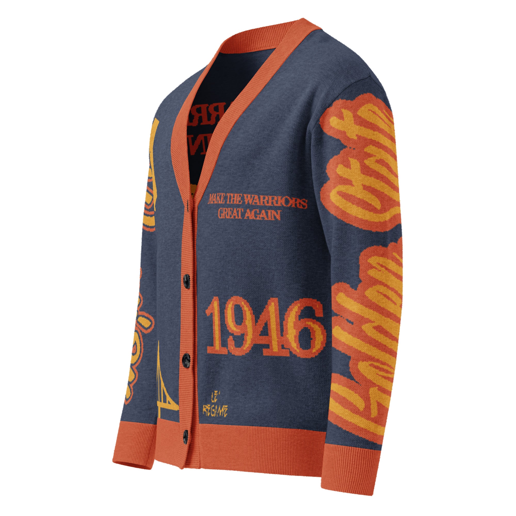 Golden State Warriors Knitted Cardigan
