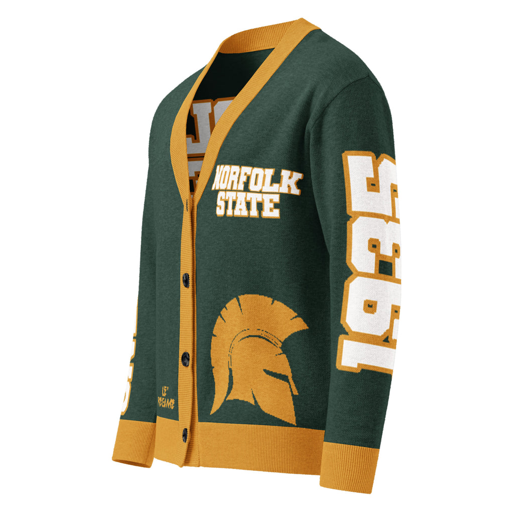 Norfolk State University Knitted Cardigan