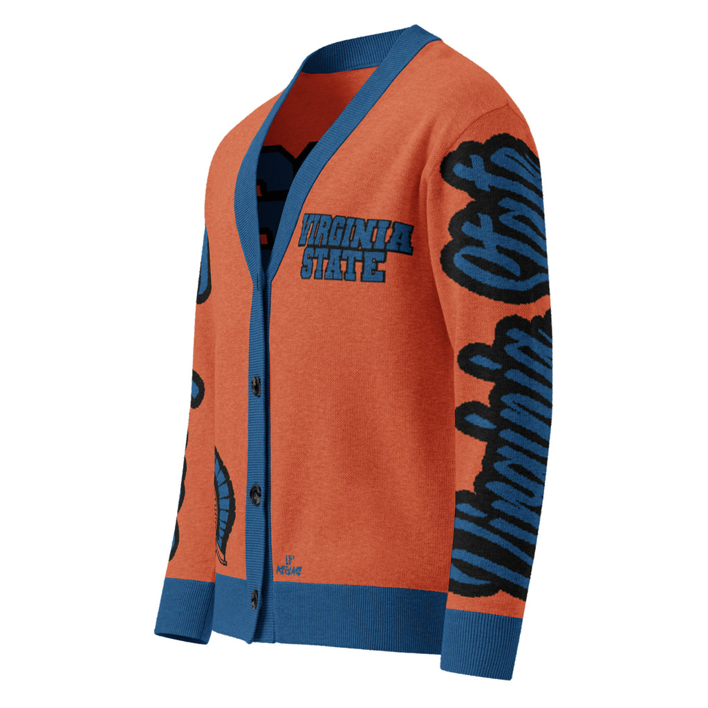 Virginia State Unisex Knitted Cardigan