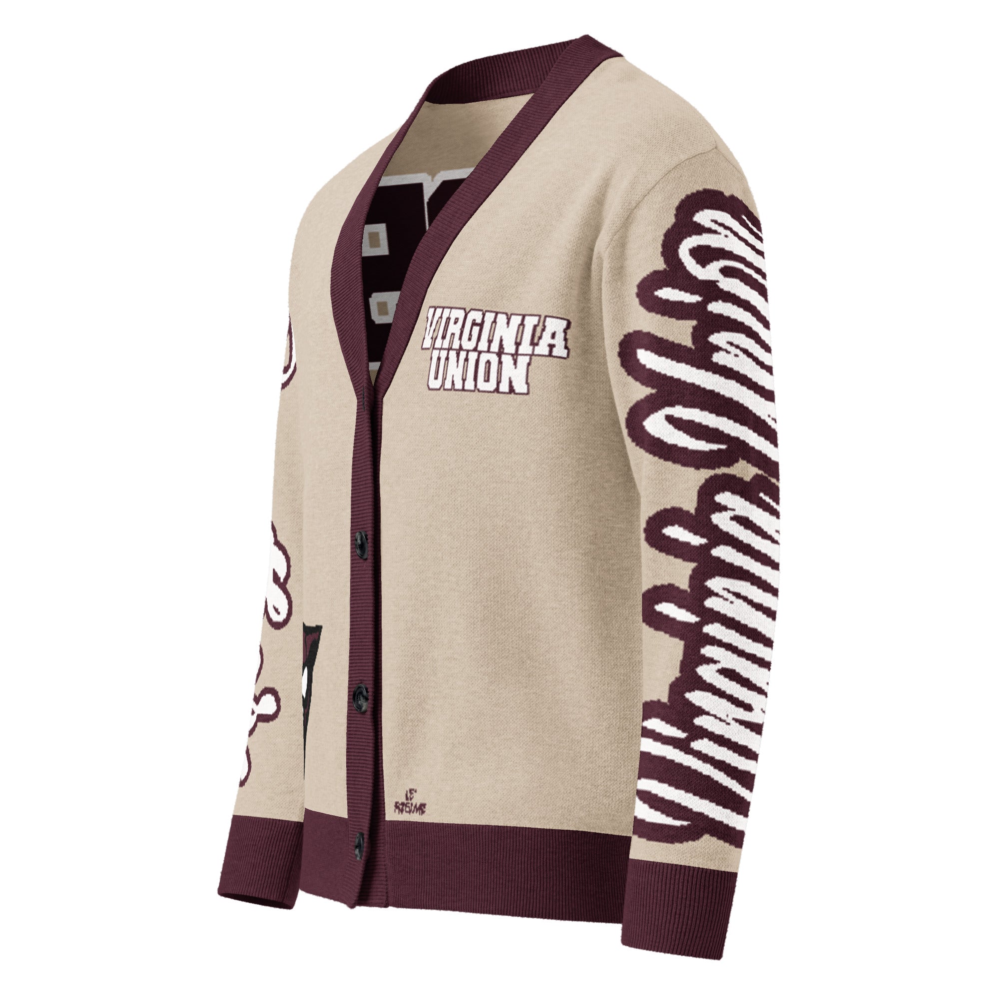 Virginia Union Unisex Knitted Cardigan