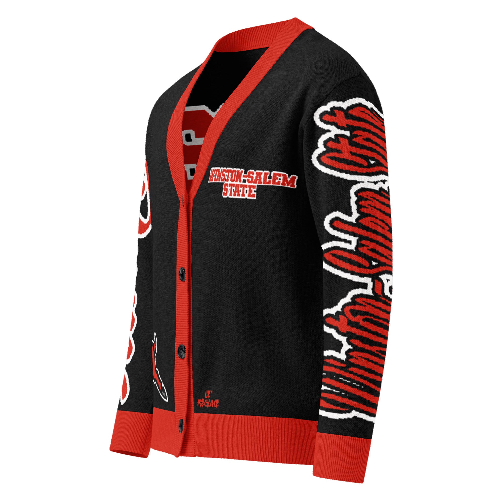 Winston-Salem State Knitted Cardigan