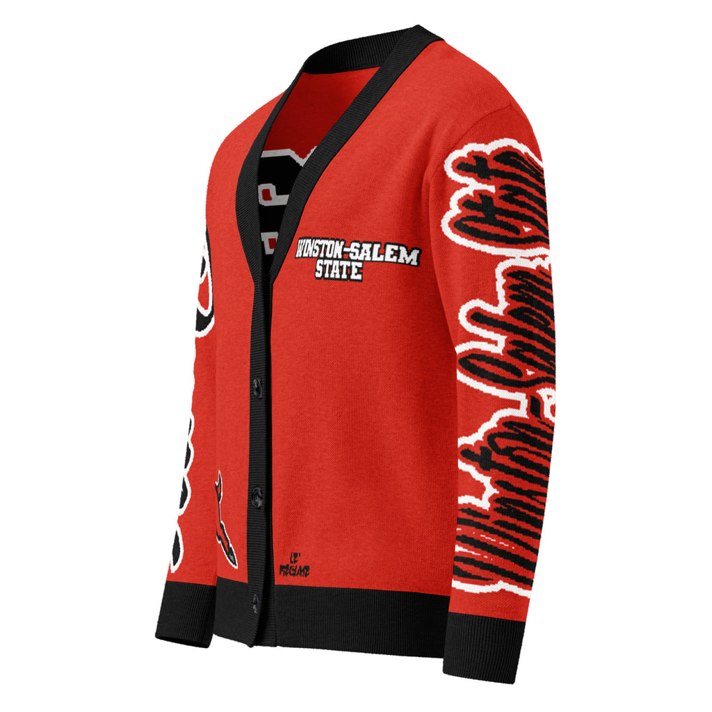 Winston-Salem State Knitted Cardigan