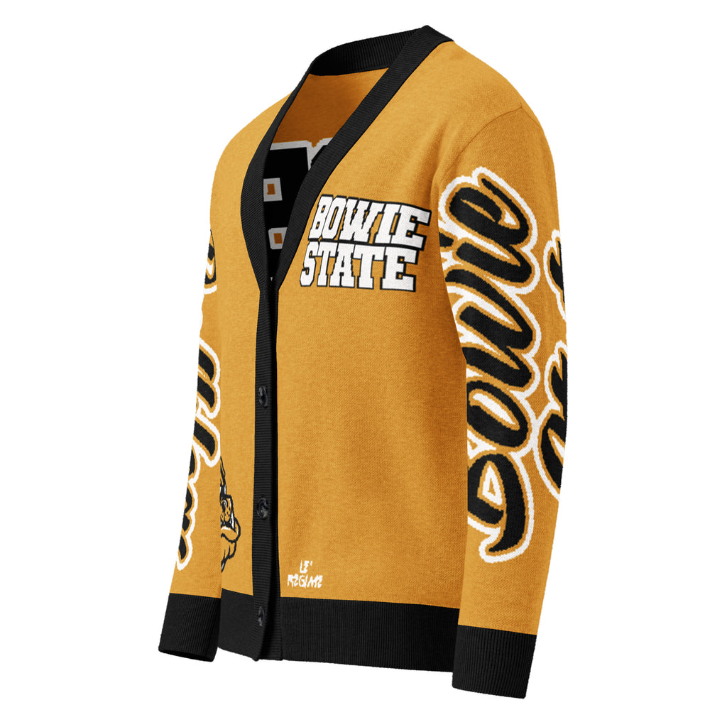 Bowie State Unisex Knitted Cardigan