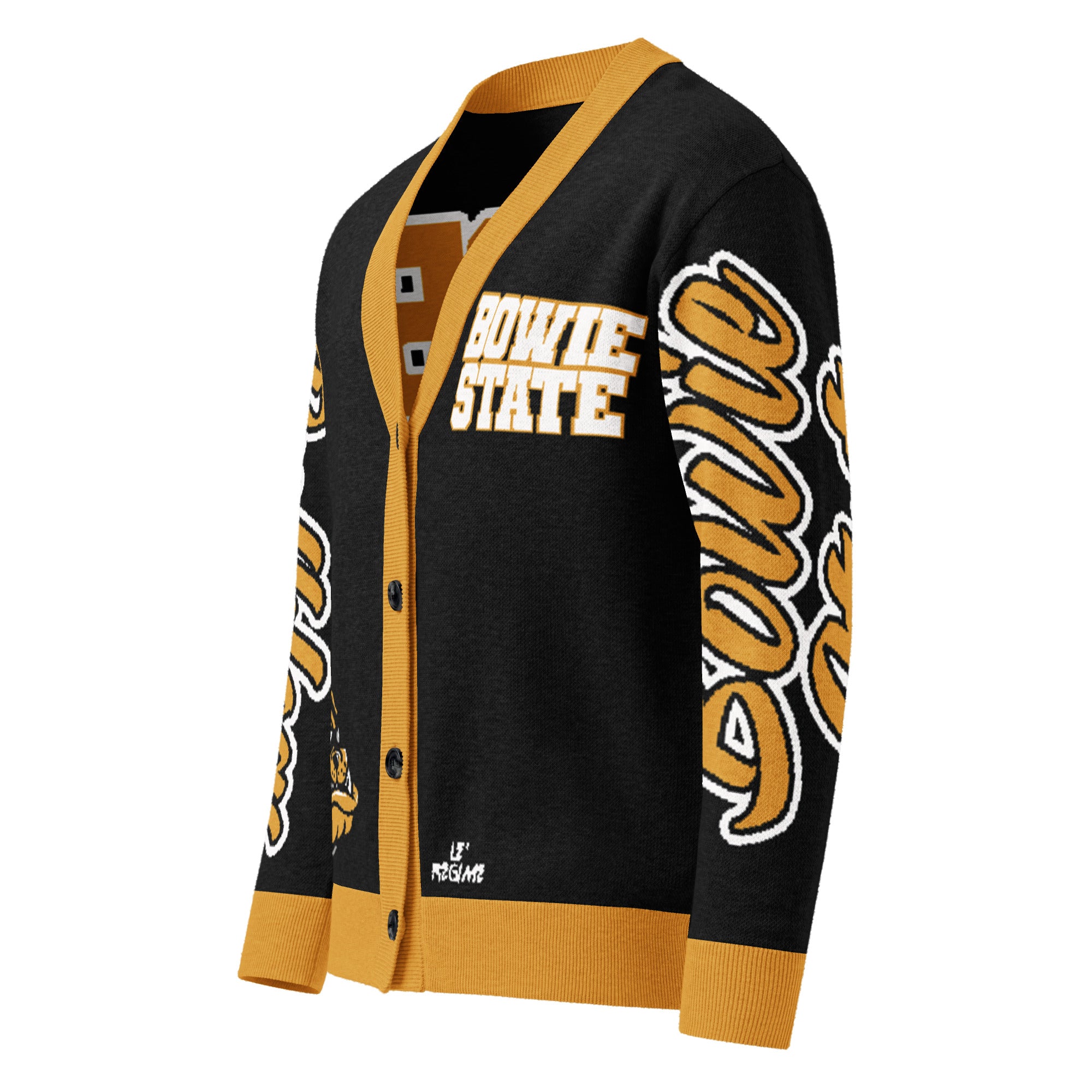 Bowie State Unisex Knitted Cardigan