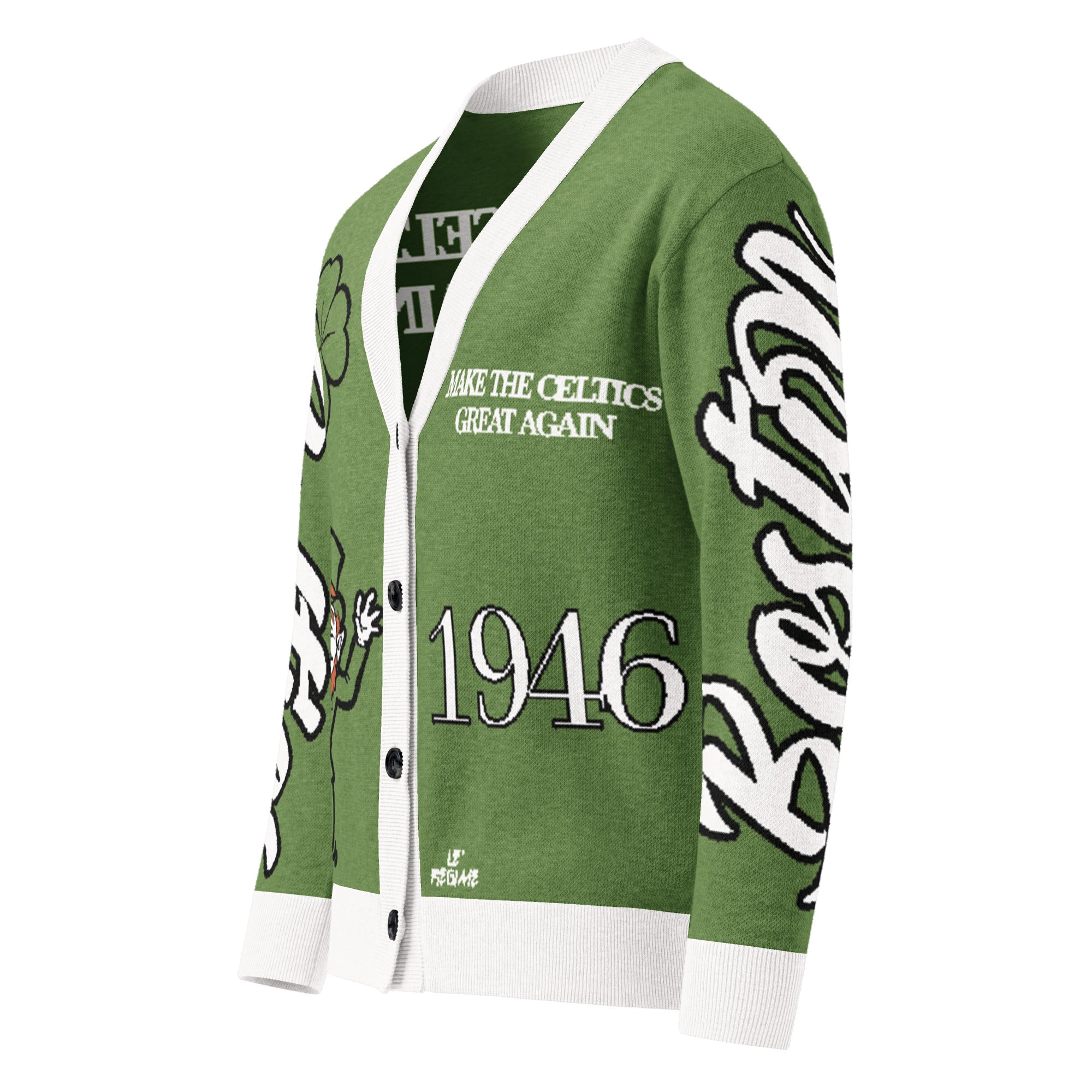 Boston Celtics Unisex Knitted Cardigan