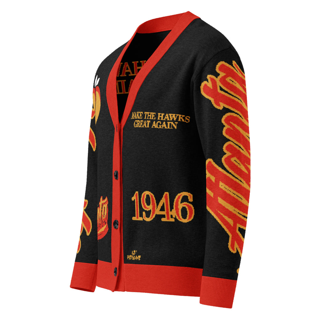 Atlanta Hawks Unisex Knitted Cardigan