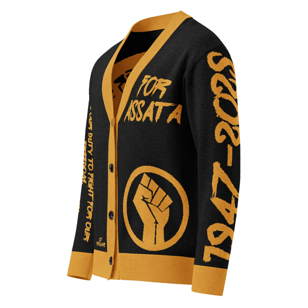 Assata Shakur x Legends Never Die Knitted Cardigan